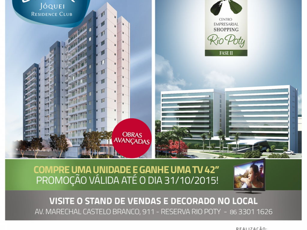 Brisas Jóquei Residence Club oferece promoção especial aos filiados do CRO-PI